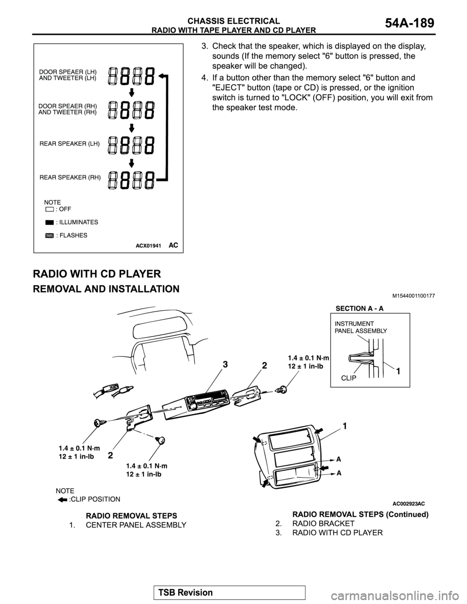 MITSUBISHI MONTERO 2004  Service Repair Manual 