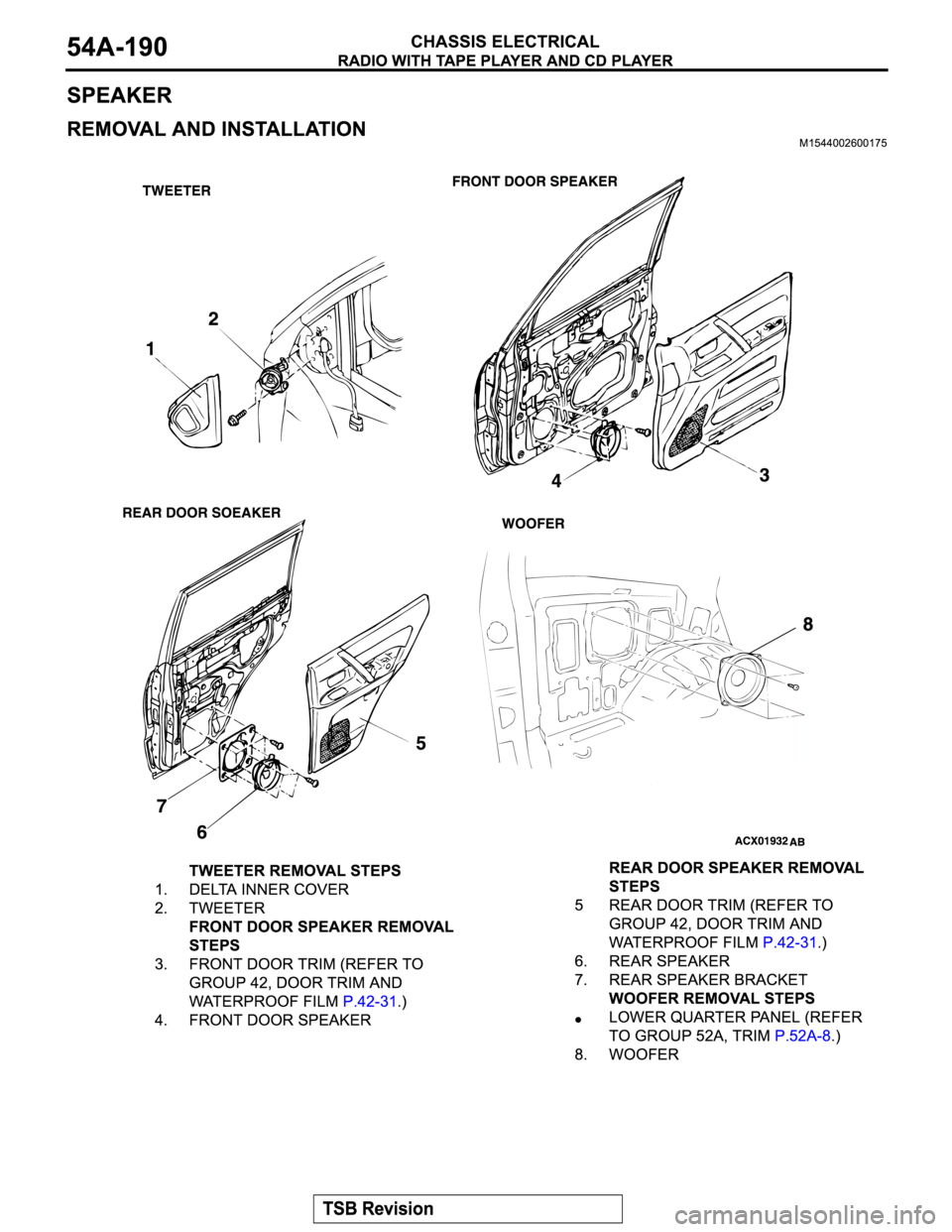 MITSUBISHI MONTERO 2004  Service Repair Manual 