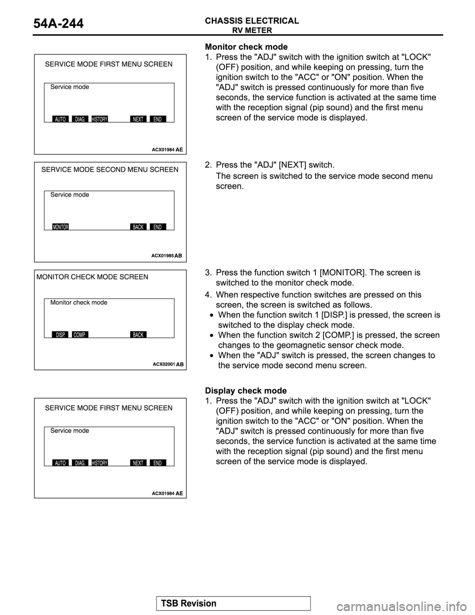 MITSUBISHI MONTERO 2004  Service Repair Manual 