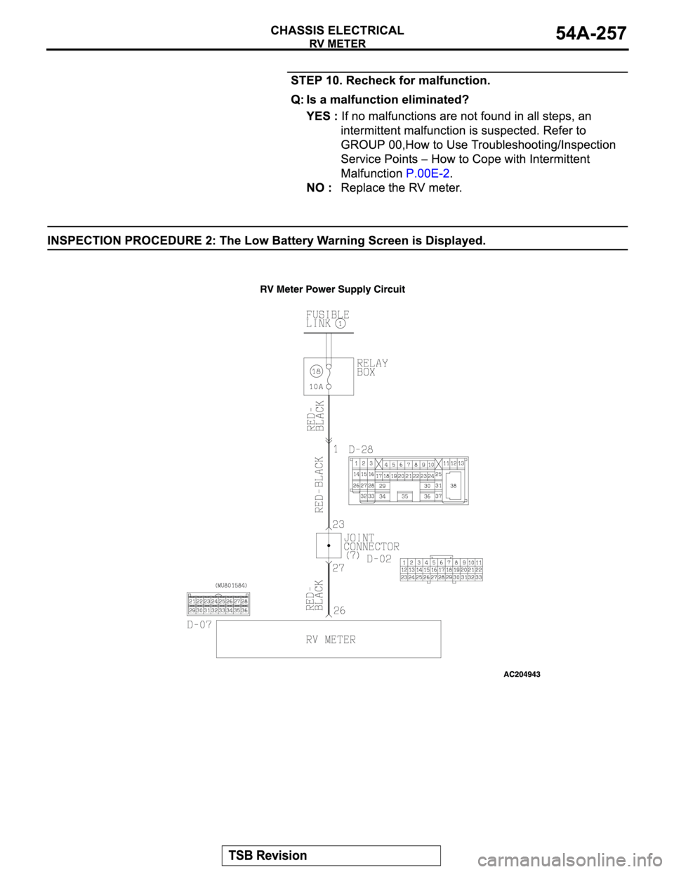MITSUBISHI MONTERO 2004  Service Repair Manual 