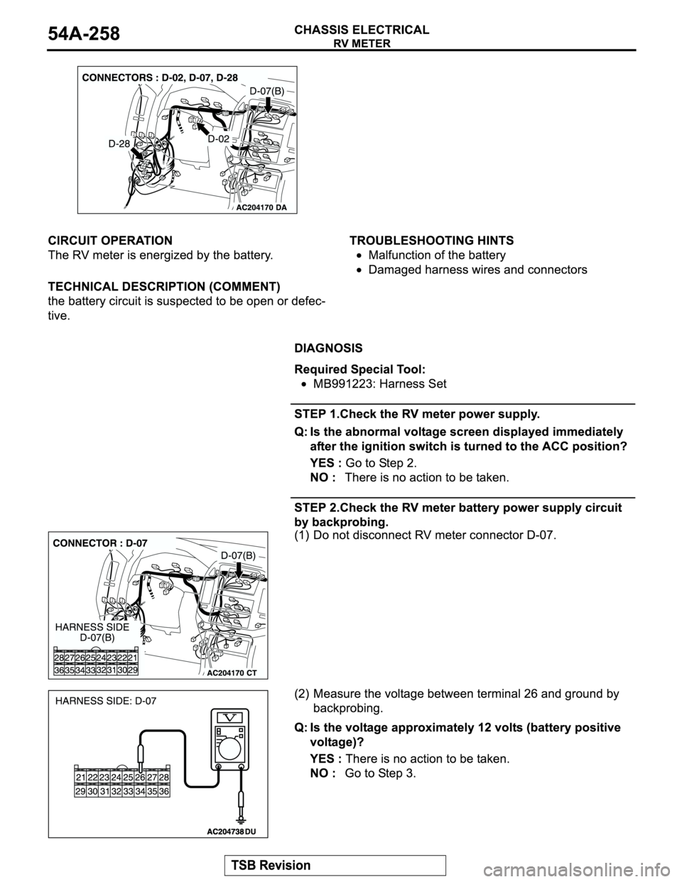 MITSUBISHI MONTERO 2004  Service Repair Manual 