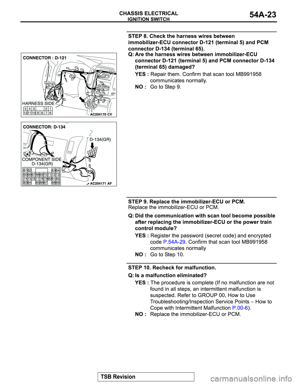 MITSUBISHI MONTERO 2004  Service Repair Manual 
