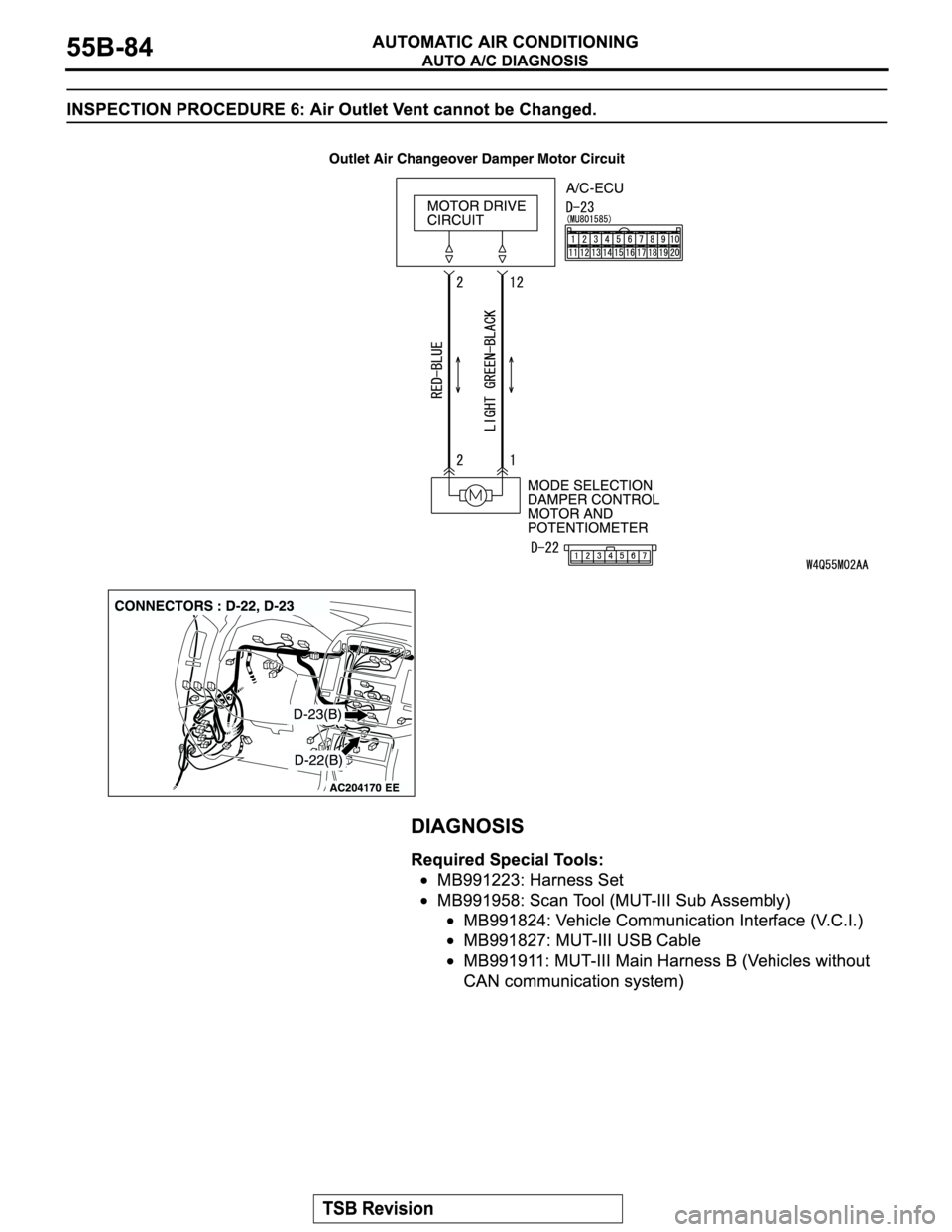 MITSUBISHI MONTERO 2004  Service Repair Manual 
