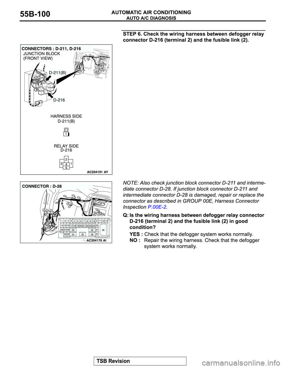 MITSUBISHI MONTERO 2004  Service Repair Manual 