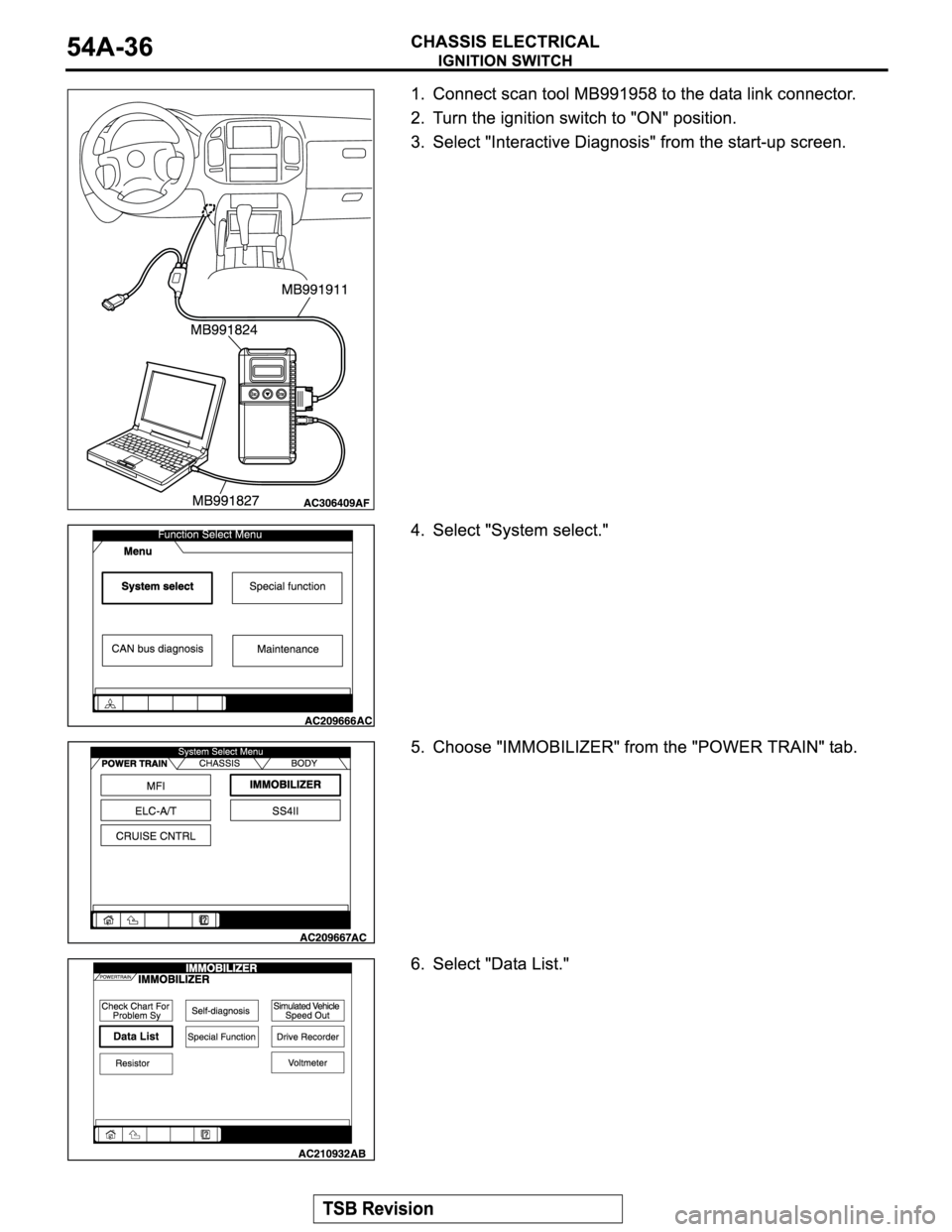 MITSUBISHI MONTERO 2004  Service Repair Manual 