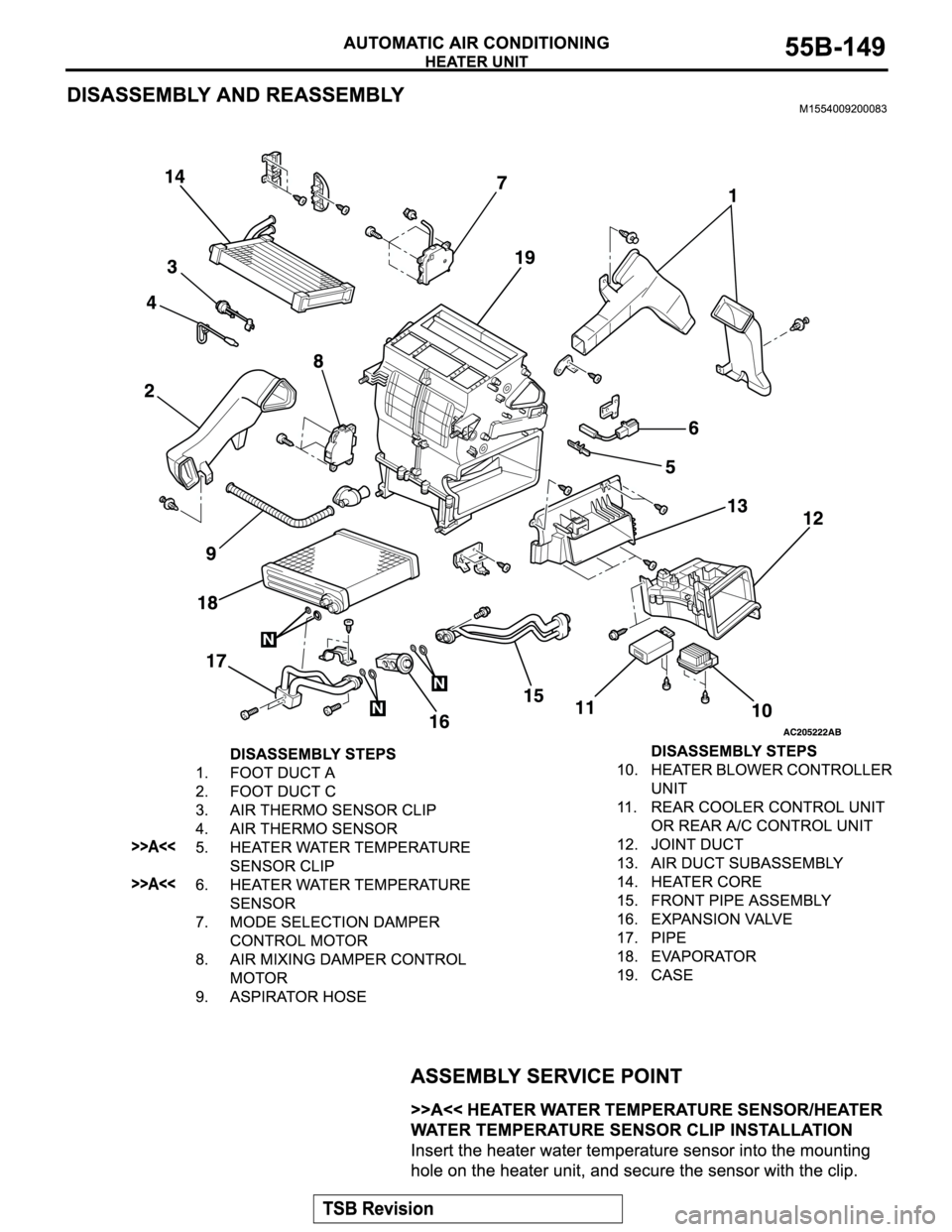 MITSUBISHI MONTERO 2004  Service Repair Manual 
