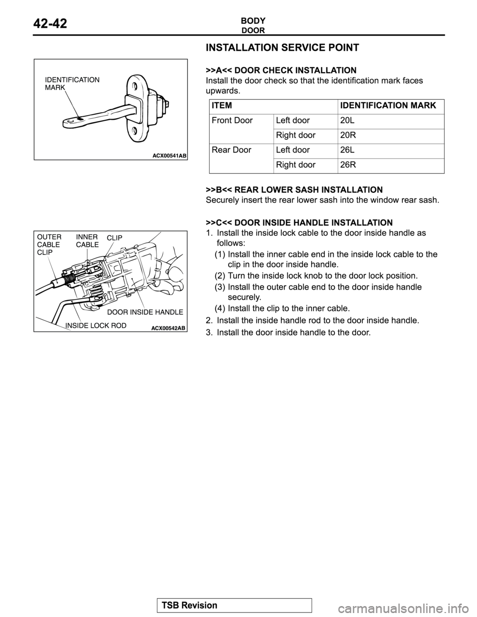 MITSUBISHI MONTERO 2004  Service Repair Manual 