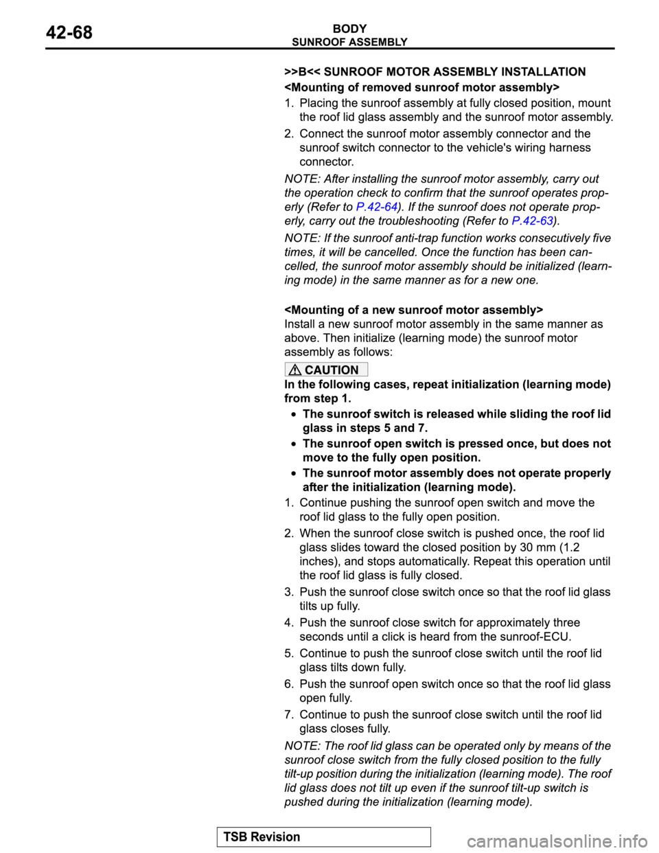 MITSUBISHI MONTERO 2004  Service Repair Manual 