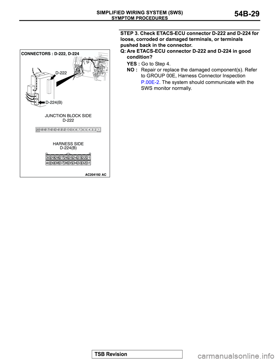 MITSUBISHI MONTERO 2004  Service Repair Manual 