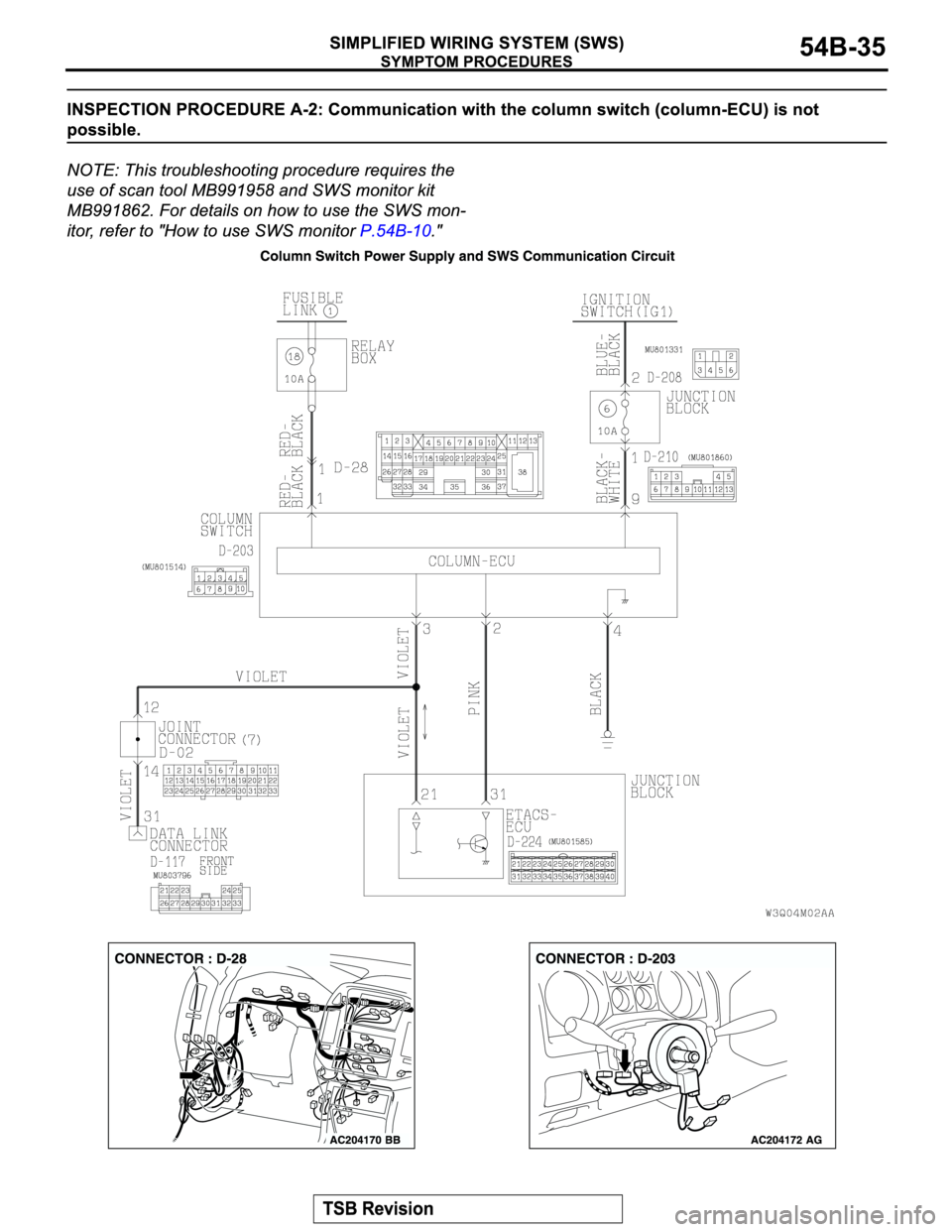 MITSUBISHI MONTERO 2004  Service Repair Manual 