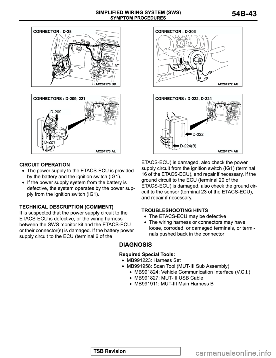 MITSUBISHI MONTERO 2004  Service Repair Manual 
