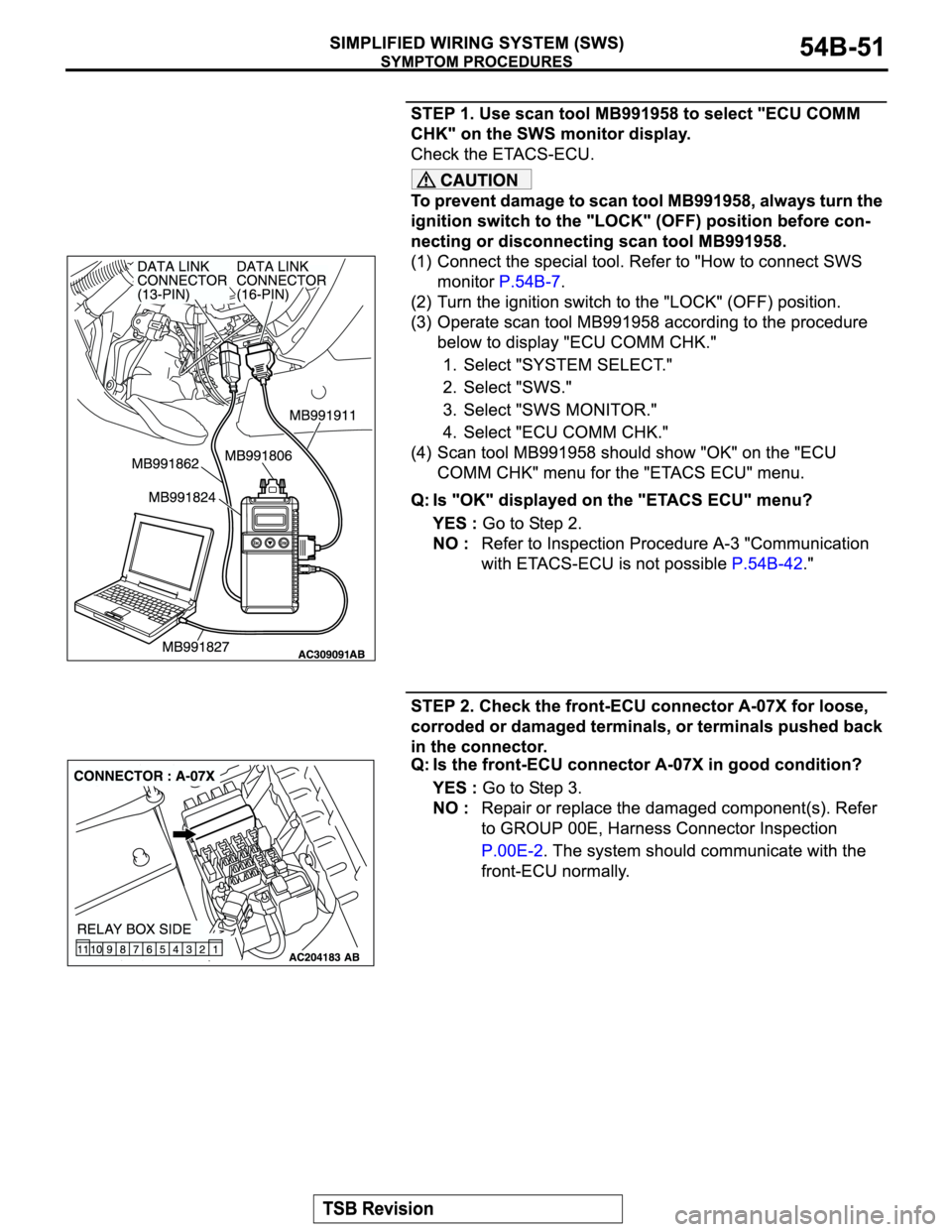 MITSUBISHI MONTERO 2004  Service Repair Manual 