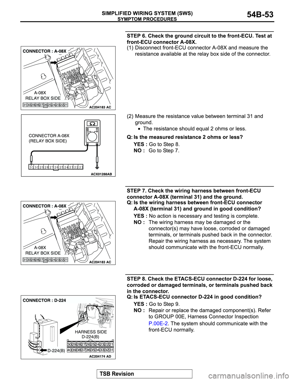 MITSUBISHI MONTERO 2004  Service Repair Manual 