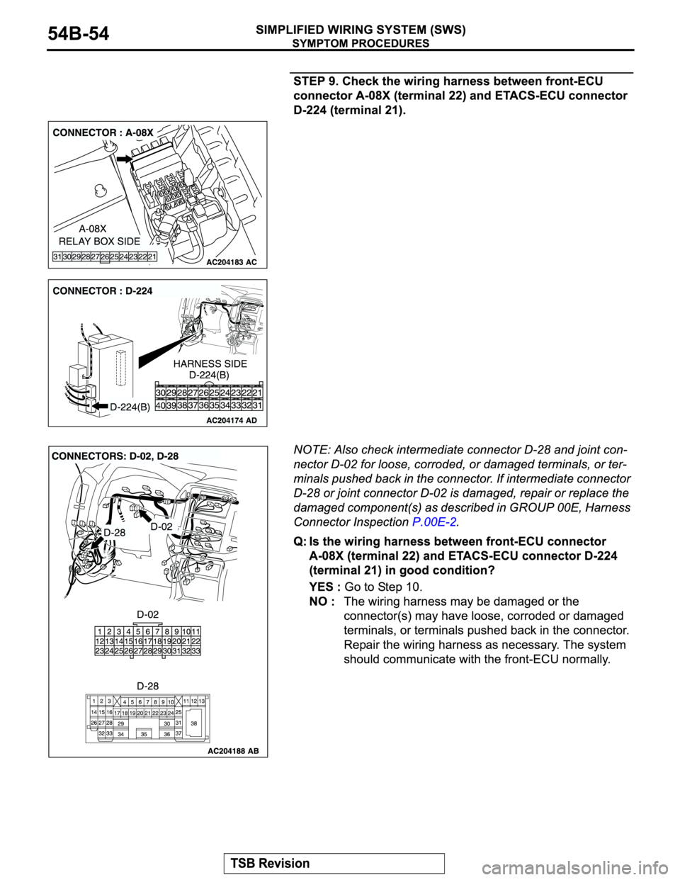 MITSUBISHI MONTERO 2004  Service Repair Manual 