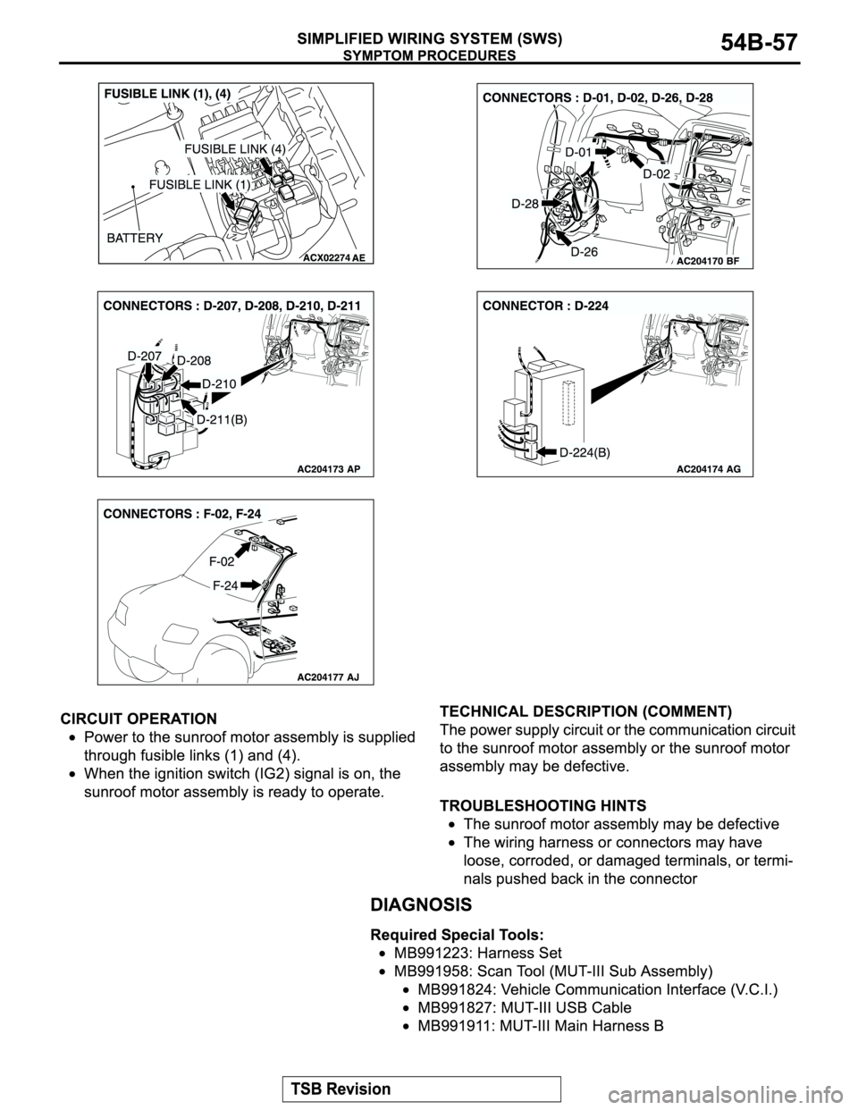 MITSUBISHI MONTERO 2004  Service Repair Manual 