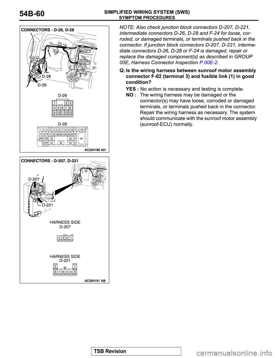 MITSUBISHI MONTERO 2004  Service Repair Manual 