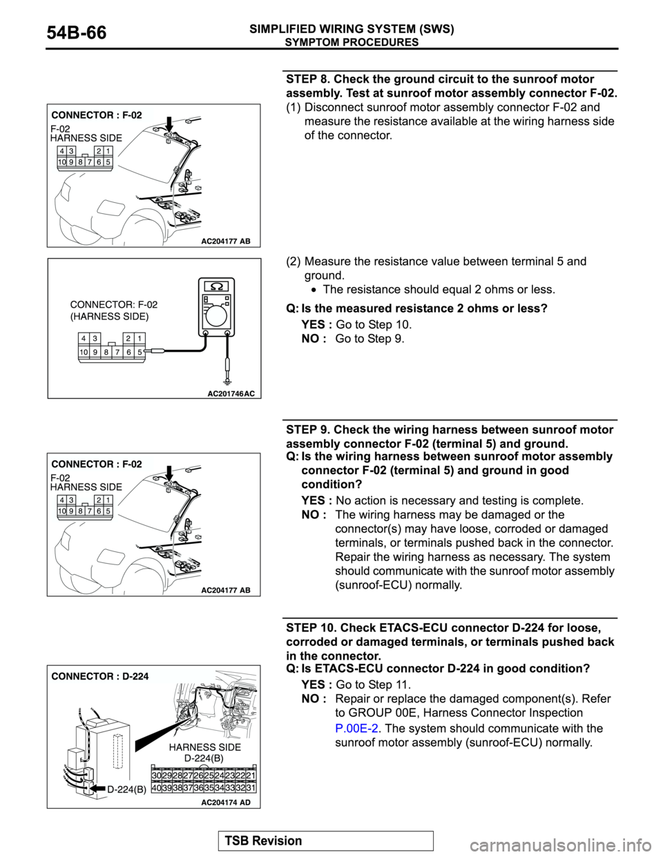 MITSUBISHI MONTERO 2004  Service Repair Manual 