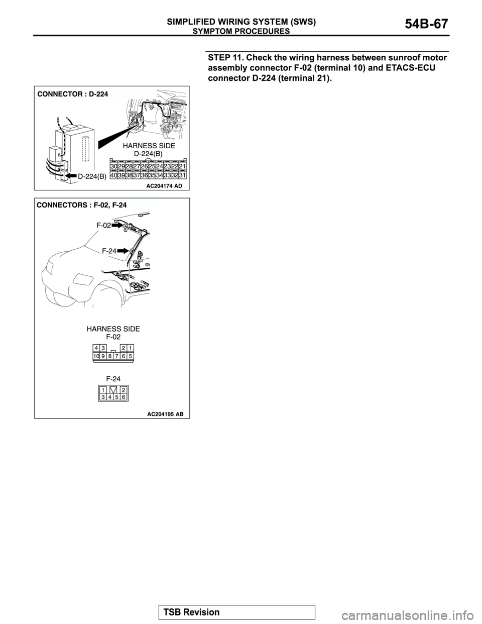 MITSUBISHI MONTERO 2004  Service Repair Manual 