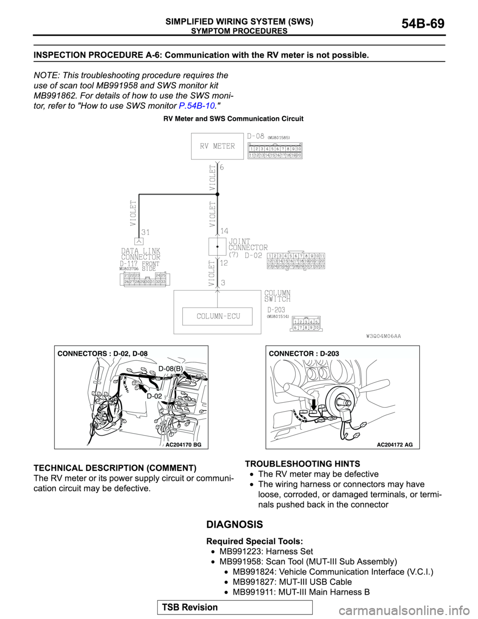 MITSUBISHI MONTERO 2004  Service Repair Manual 