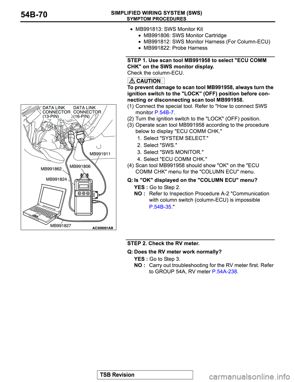 MITSUBISHI MONTERO 2004  Service Repair Manual 