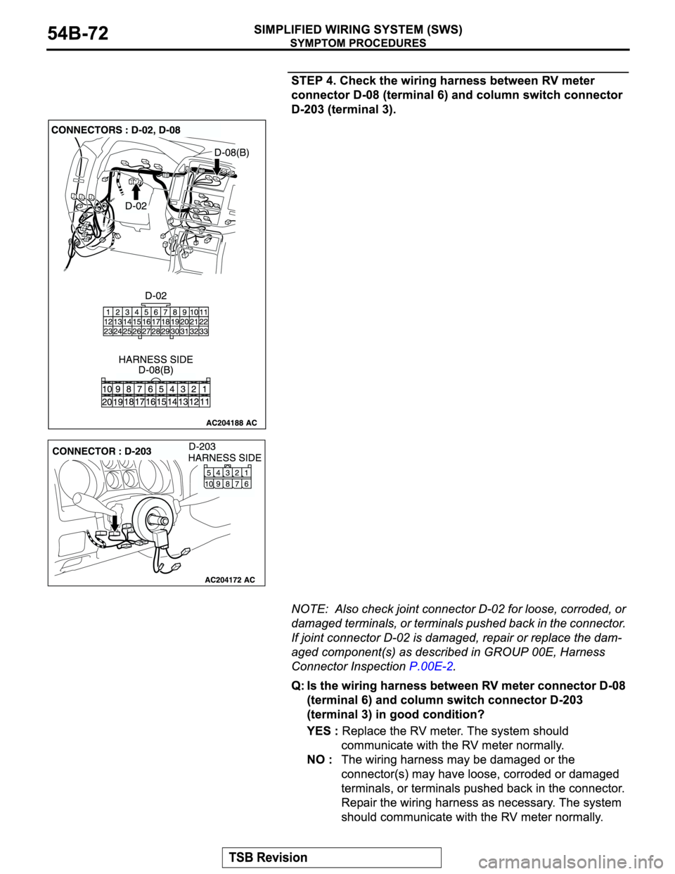 MITSUBISHI MONTERO 2004  Service Repair Manual 