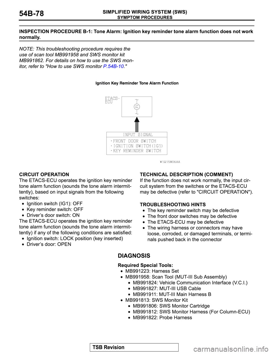 MITSUBISHI MONTERO 2004  Service Repair Manual 