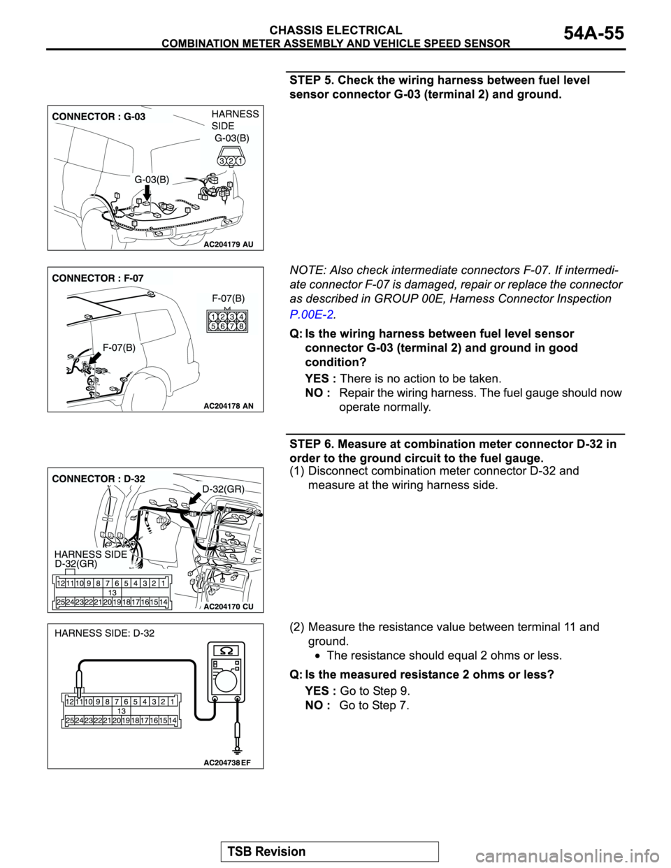 MITSUBISHI MONTERO 2004  Service Repair Manual 