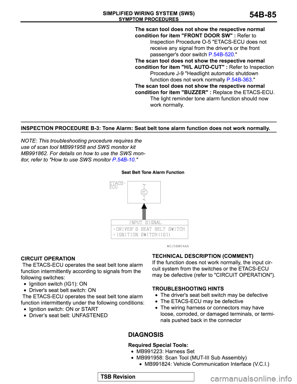 MITSUBISHI MONTERO 2004  Service Repair Manual 