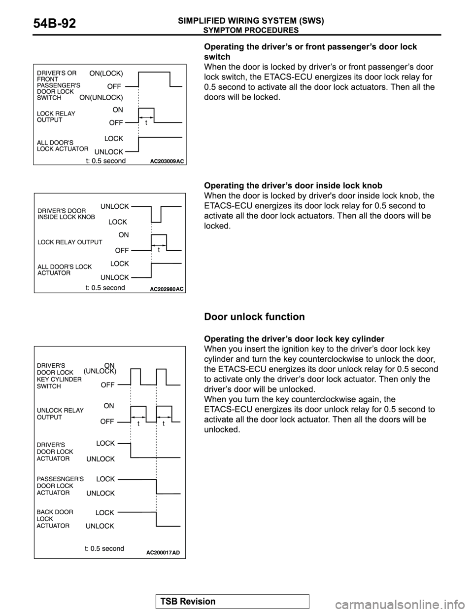 MITSUBISHI MONTERO 2004  Service Repair Manual 