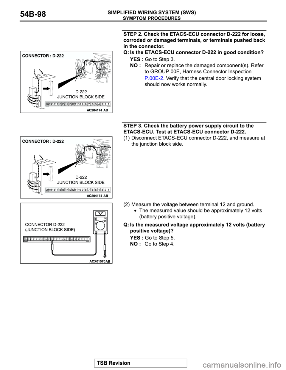 MITSUBISHI MONTERO 2004  Service Repair Manual 