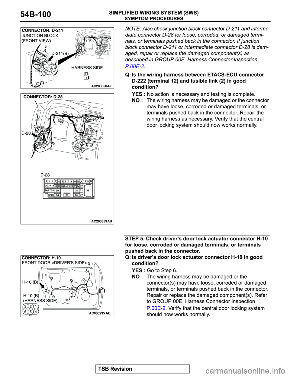 MITSUBISHI MONTERO 2004  Service Repair Manual 