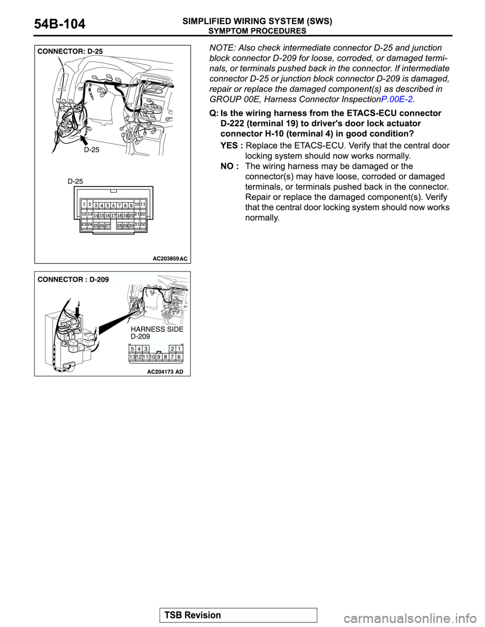 MITSUBISHI MONTERO 2004  Service Repair Manual 