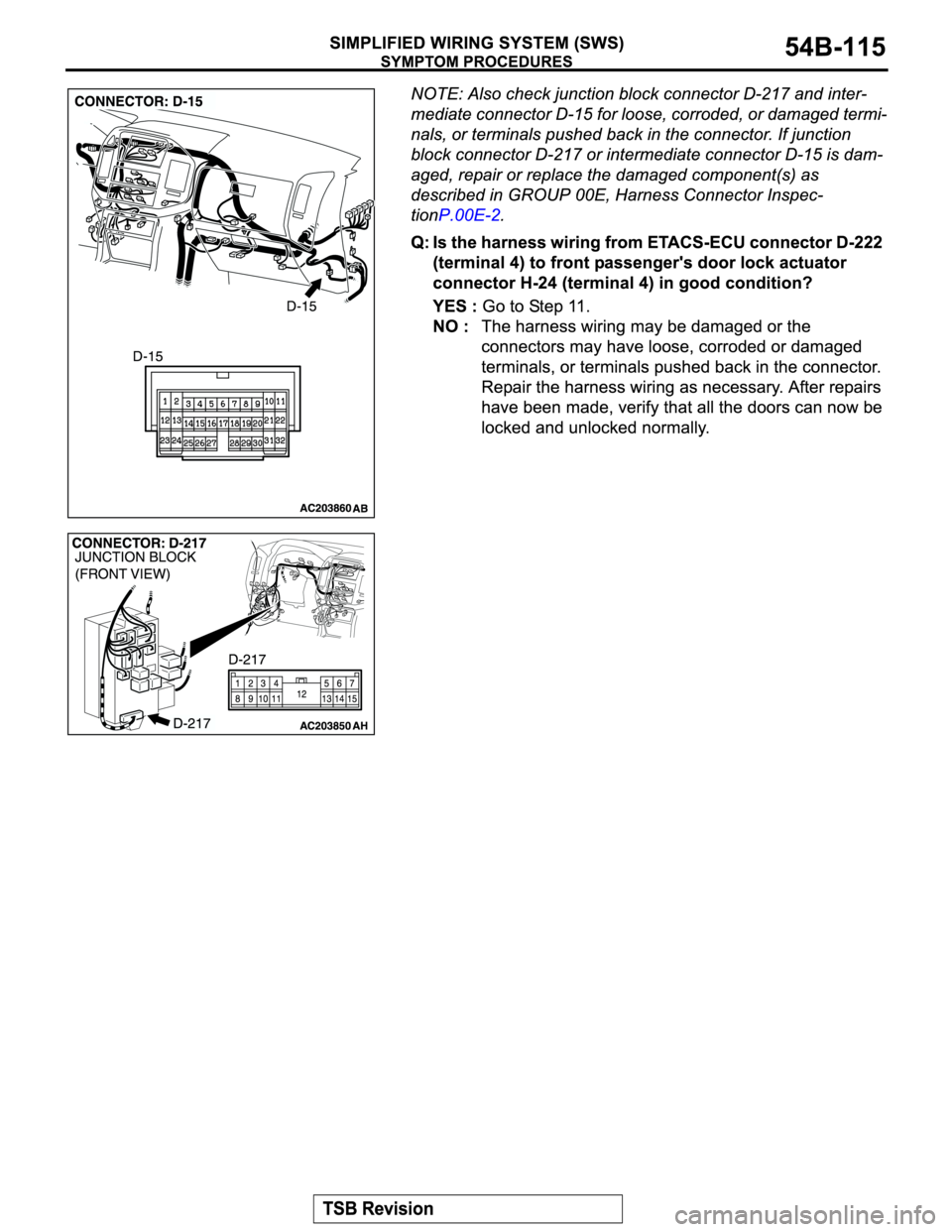 MITSUBISHI MONTERO 2004  Service Repair Manual 
