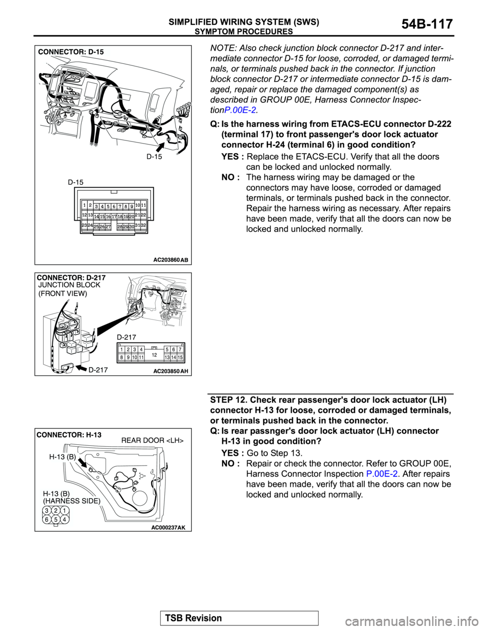 MITSUBISHI MONTERO 2004  Service Repair Manual 