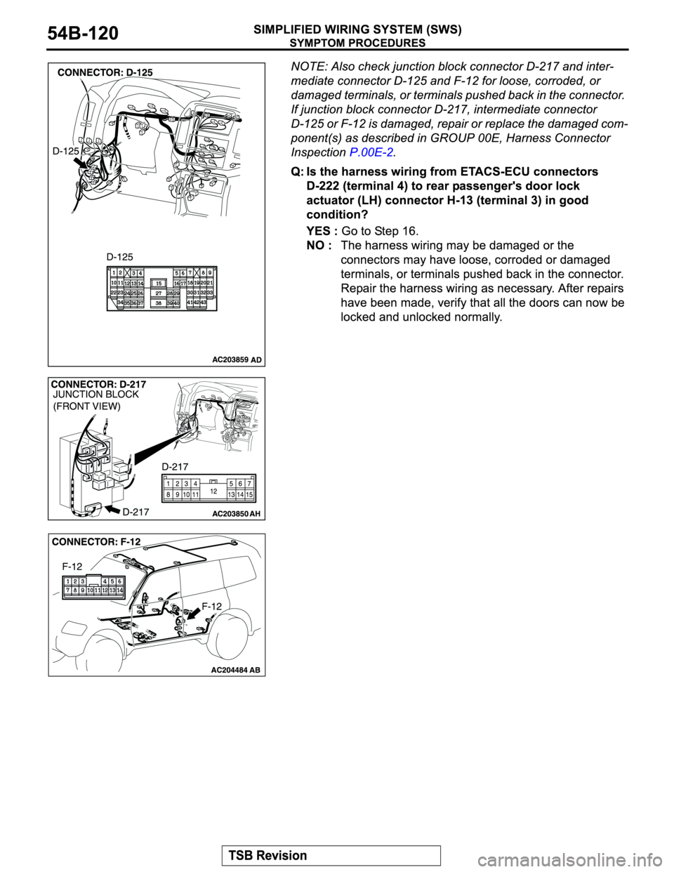 MITSUBISHI MONTERO 2004  Service Repair Manual 