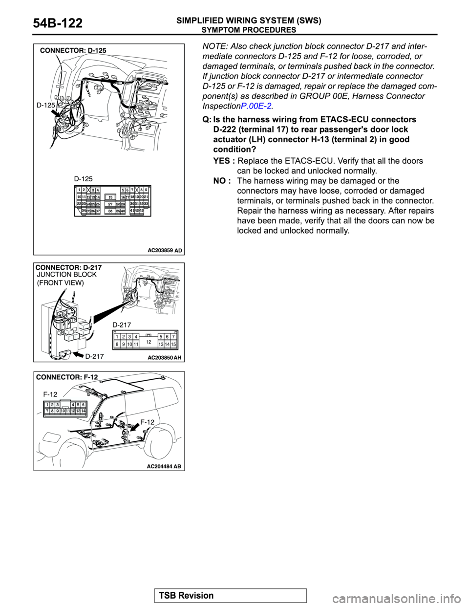 MITSUBISHI MONTERO 2004  Service Repair Manual 
