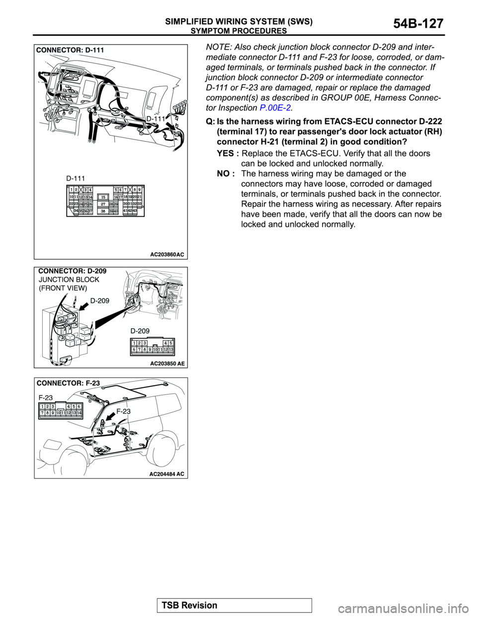 MITSUBISHI MONTERO 2004  Service Repair Manual 