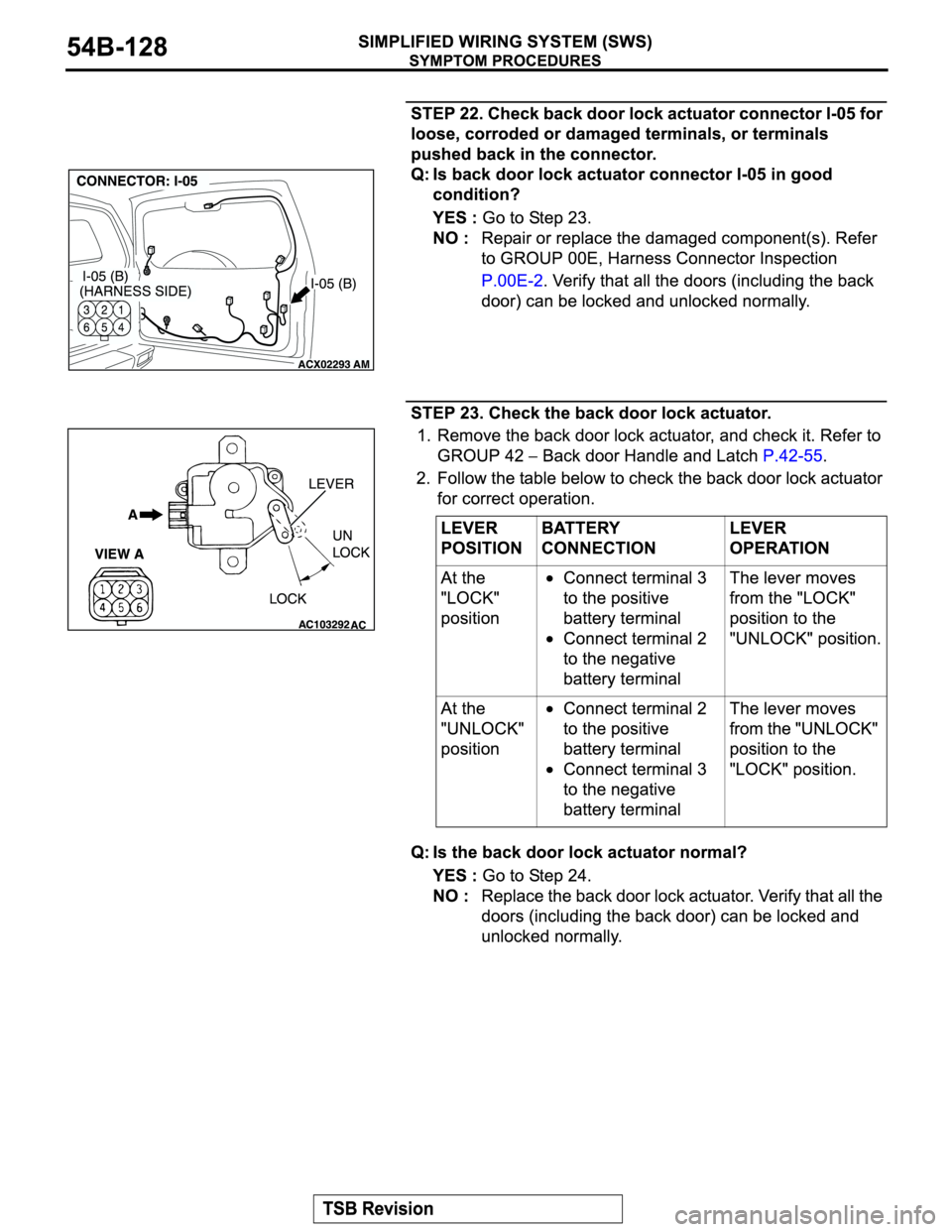MITSUBISHI MONTERO 2004  Service Repair Manual 