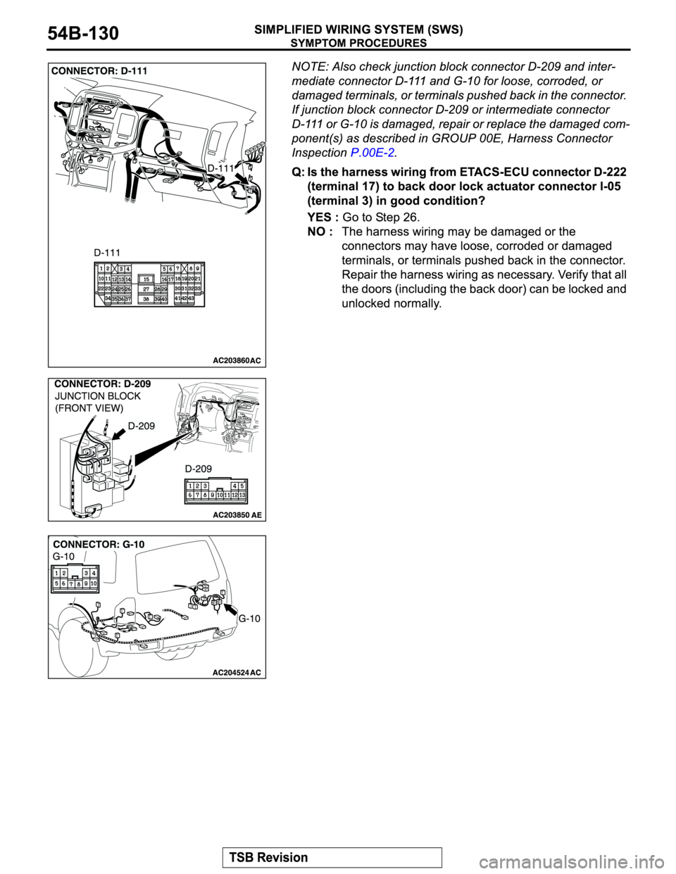 MITSUBISHI MONTERO 2004  Service Repair Manual 