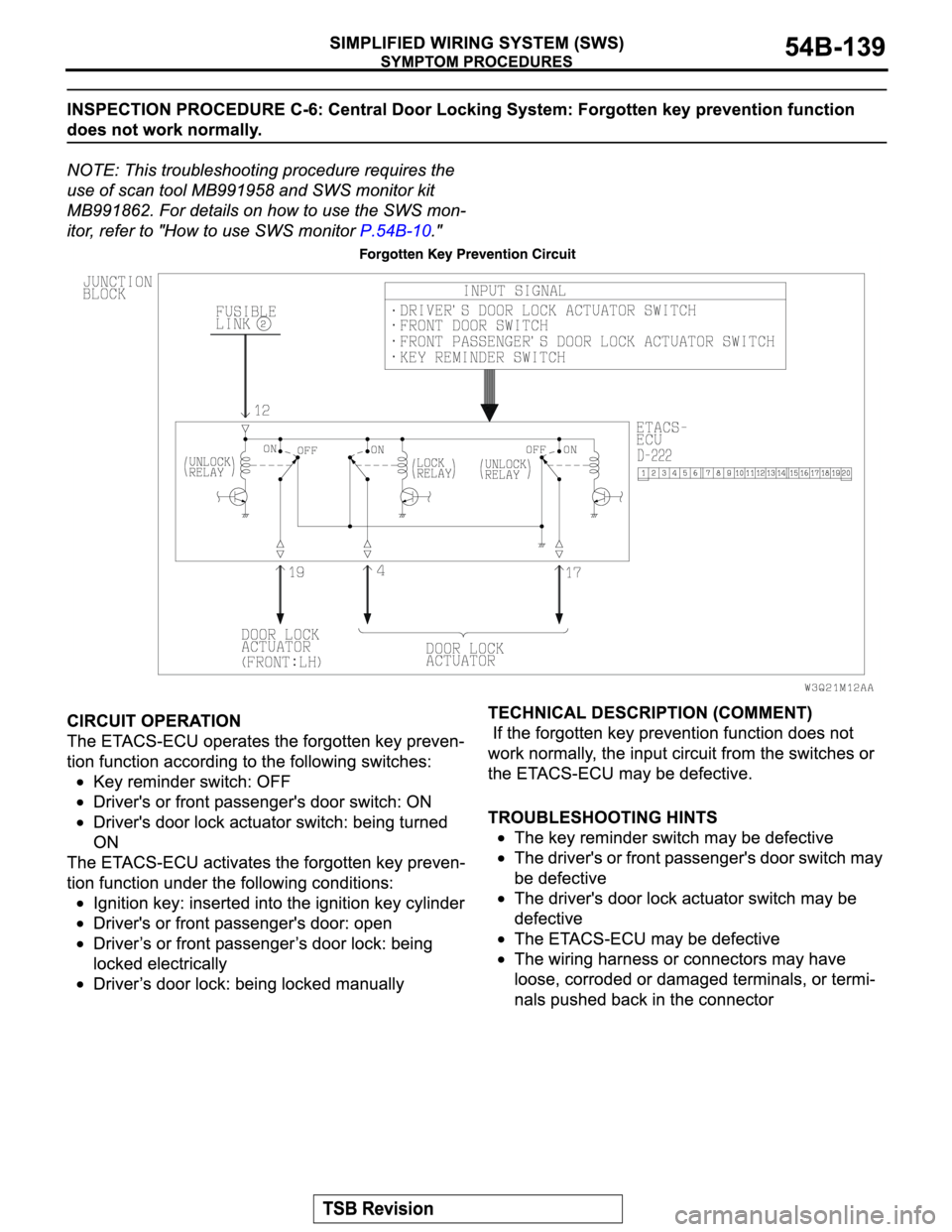 MITSUBISHI MONTERO 2004  Service Repair Manual 