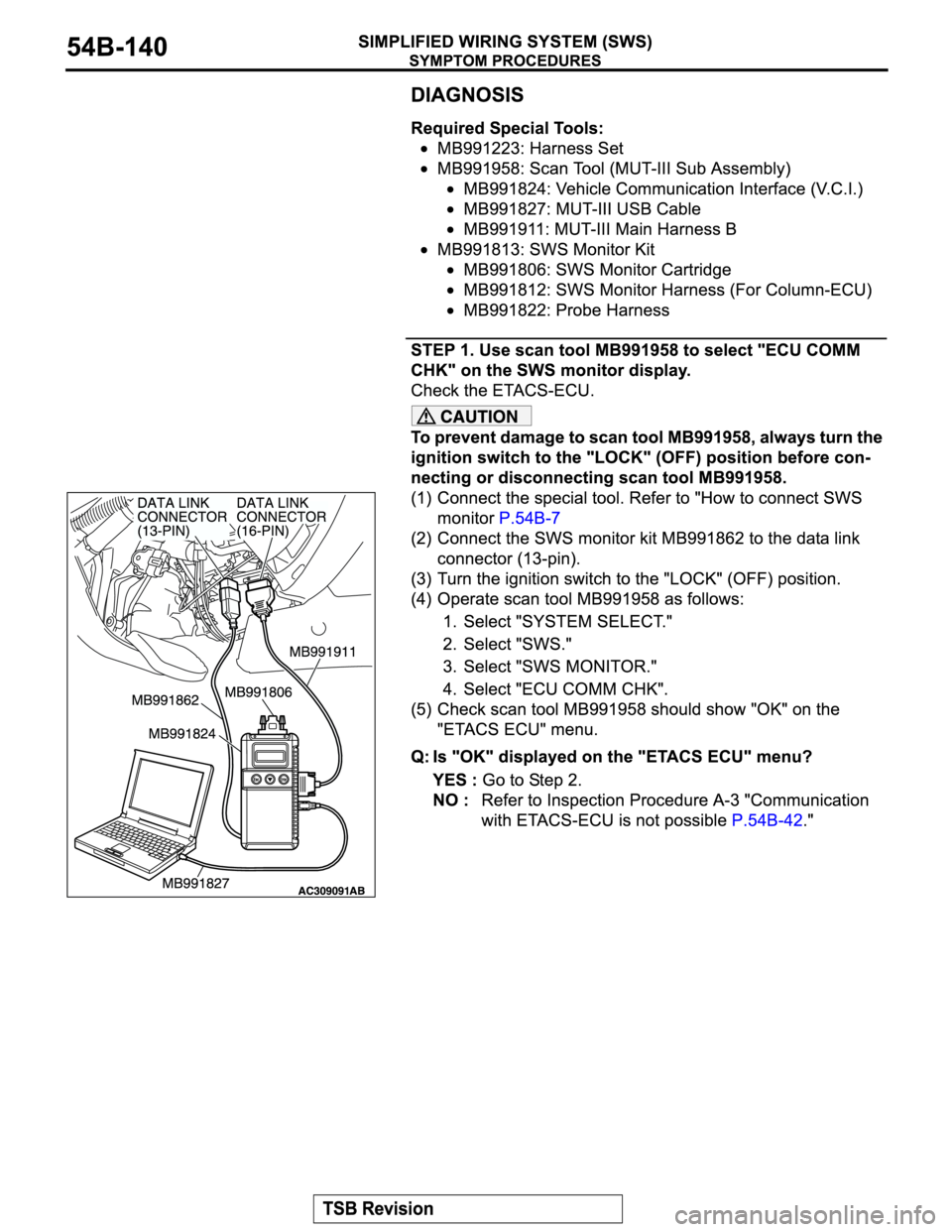 MITSUBISHI MONTERO 2004  Service Repair Manual 