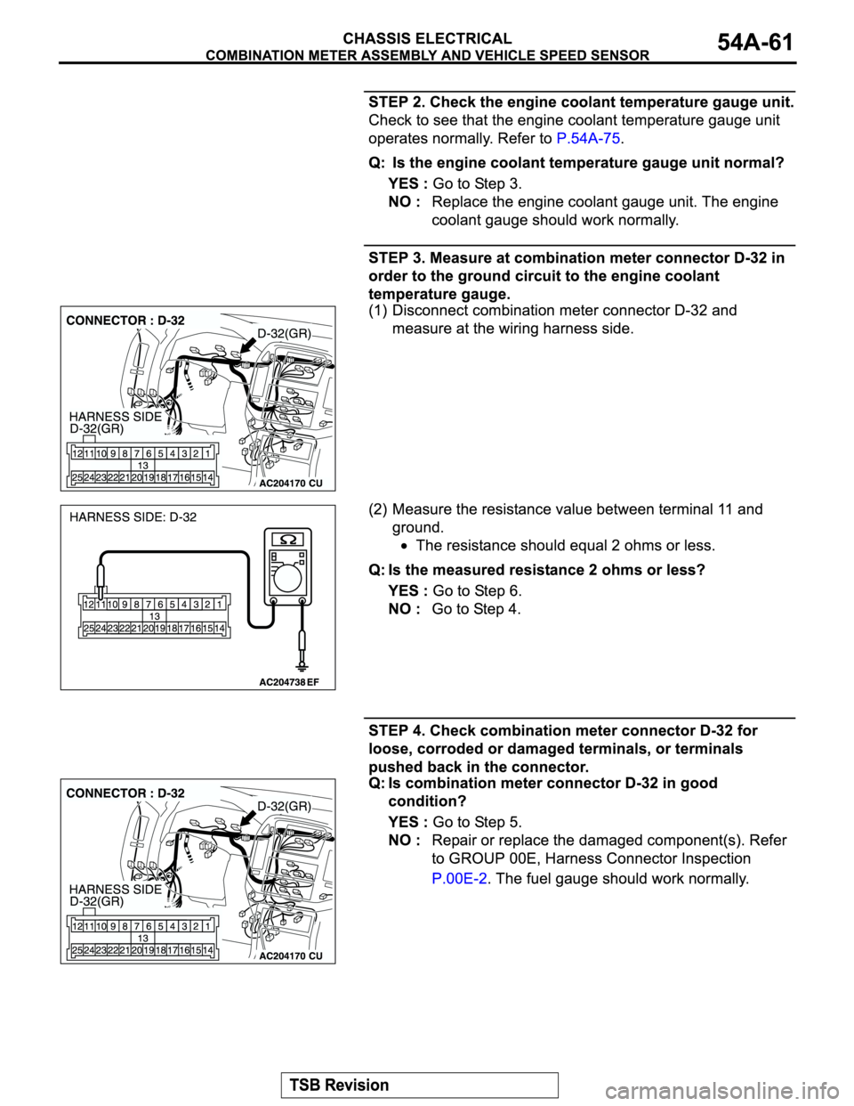 MITSUBISHI MONTERO 2004  Service Repair Manual 