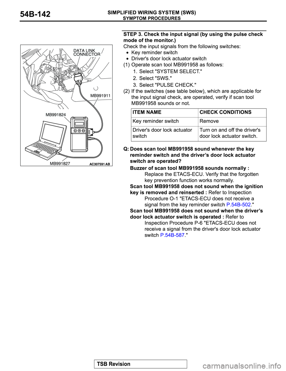 MITSUBISHI MONTERO 2004  Service Repair Manual 