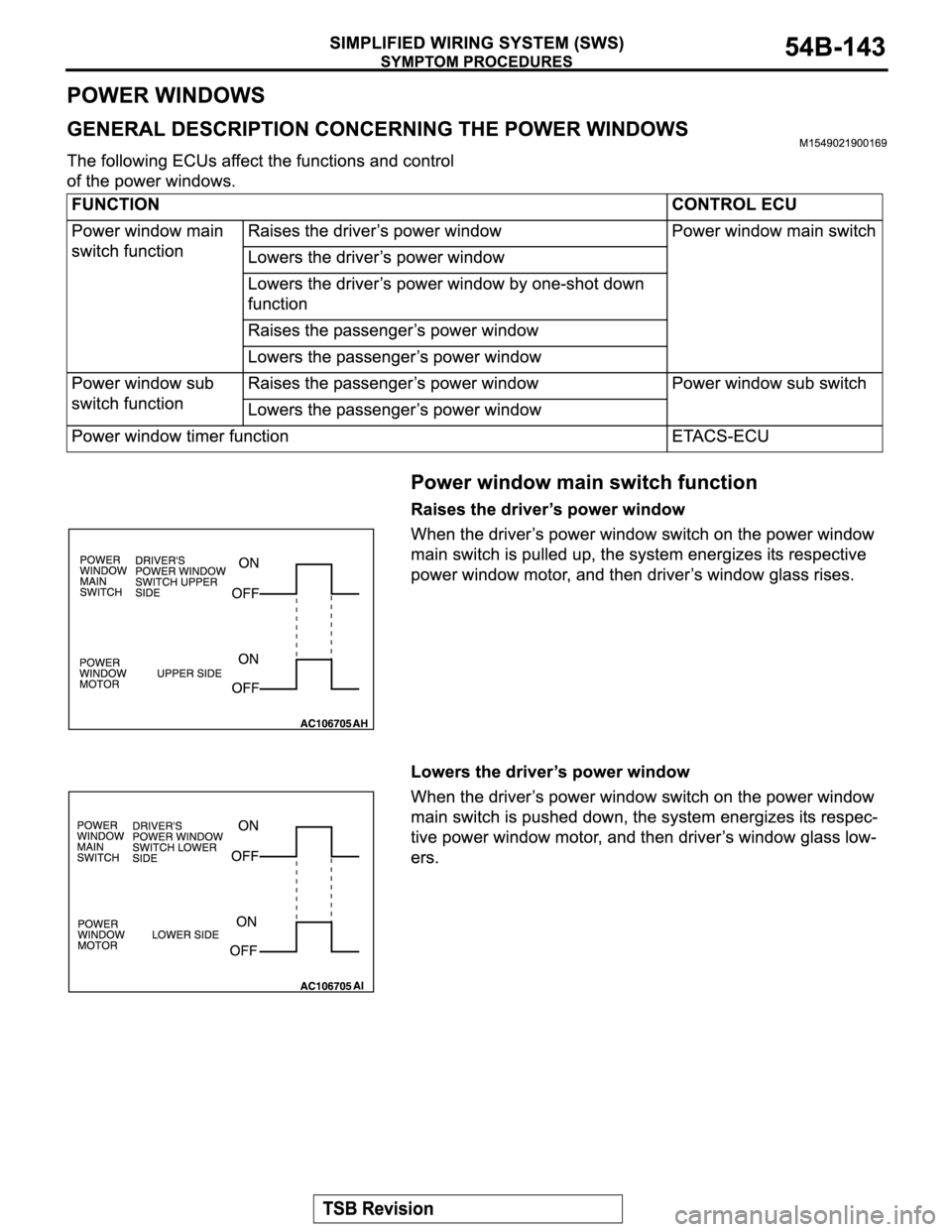 MITSUBISHI MONTERO 2004  Service Repair Manual 