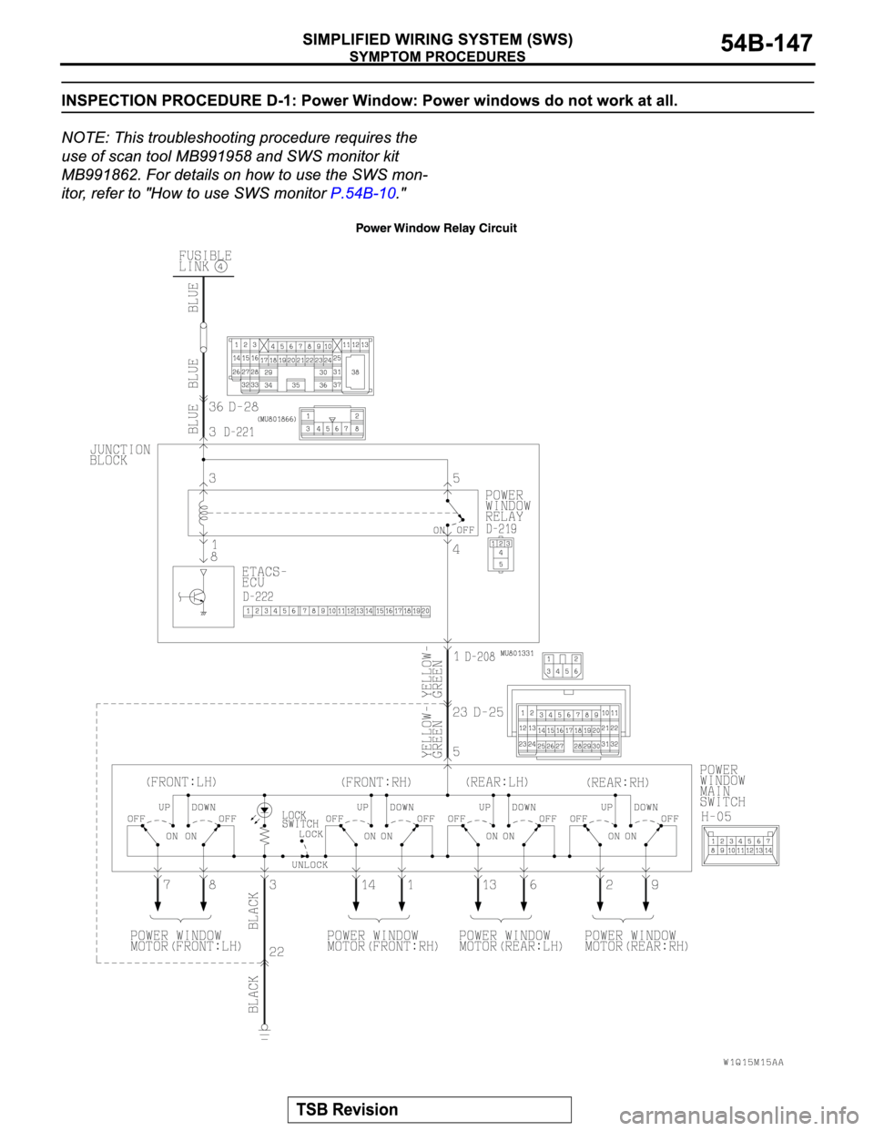 MITSUBISHI MONTERO 2004  Service Repair Manual 