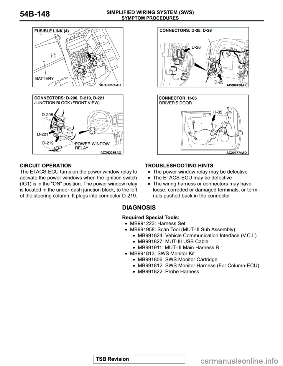 MITSUBISHI MONTERO 2004  Service Repair Manual 