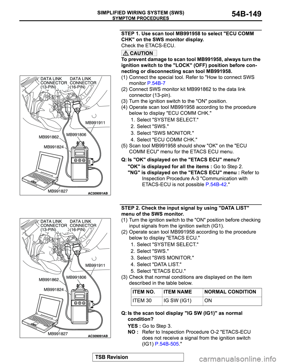 MITSUBISHI MONTERO 2004  Service Repair Manual 