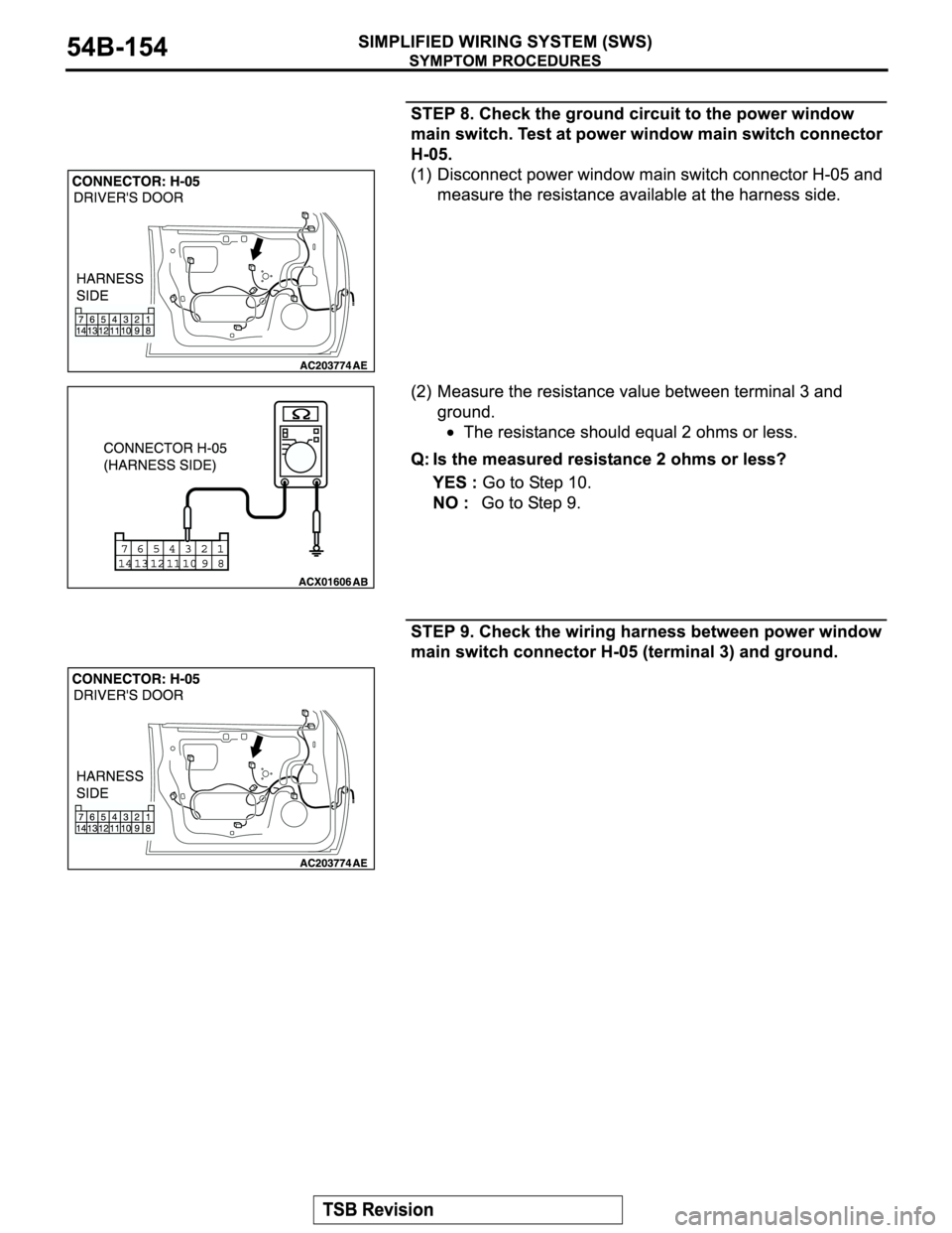 MITSUBISHI MONTERO 2004  Service Repair Manual 