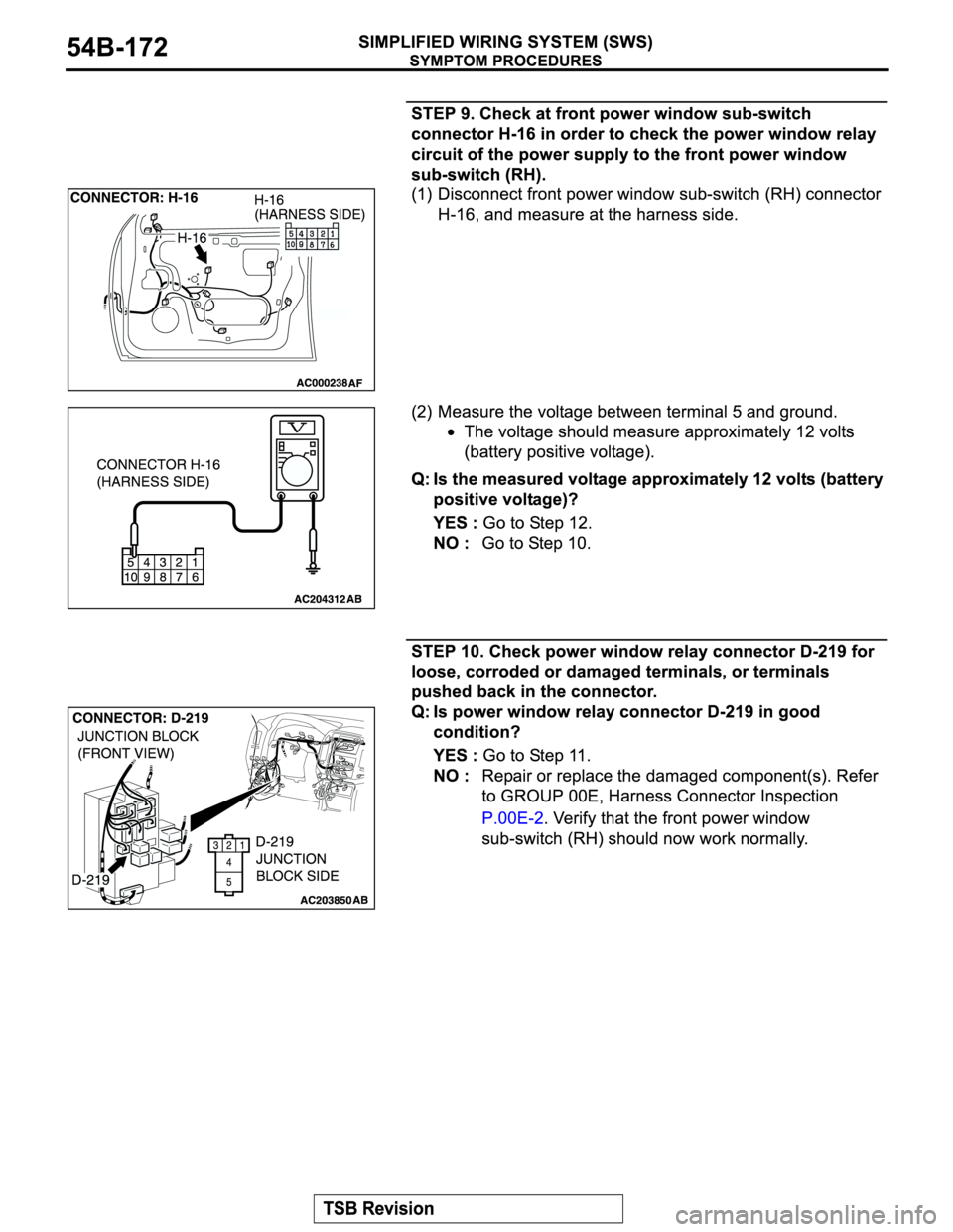 MITSUBISHI MONTERO 2004  Service Repair Manual 