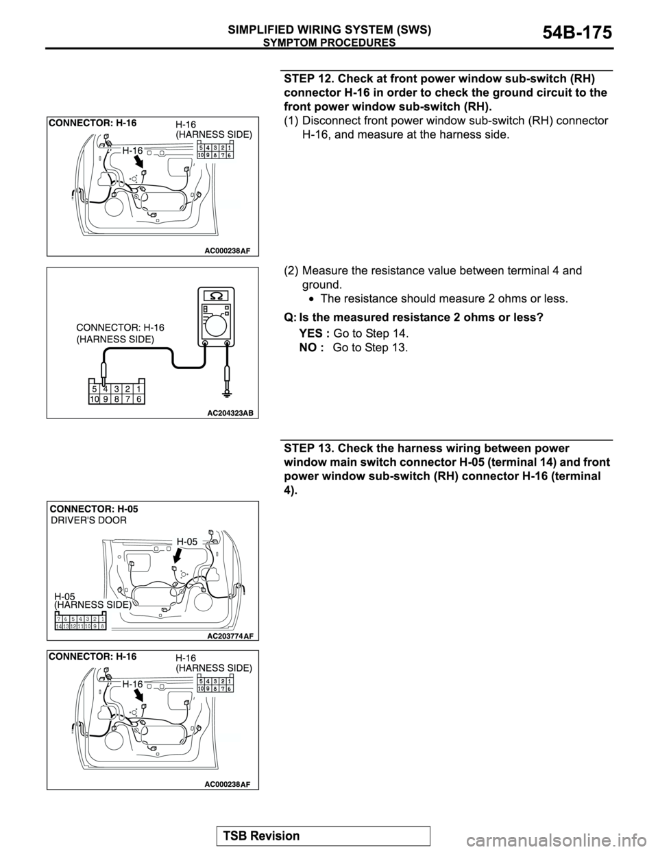 MITSUBISHI MONTERO 2004  Service Repair Manual 